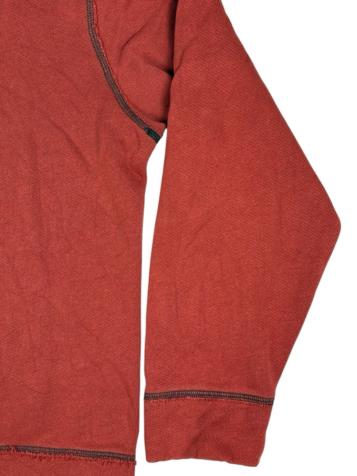 Polo Jeans Company Orange Zip Cotton Blend Jacket Medium