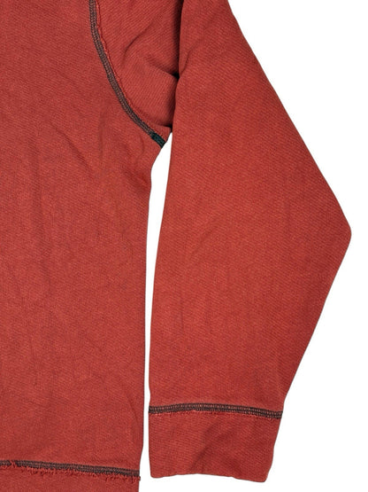 Polo Jeans Company Orange Zip Cotton Blend Jacket Medium