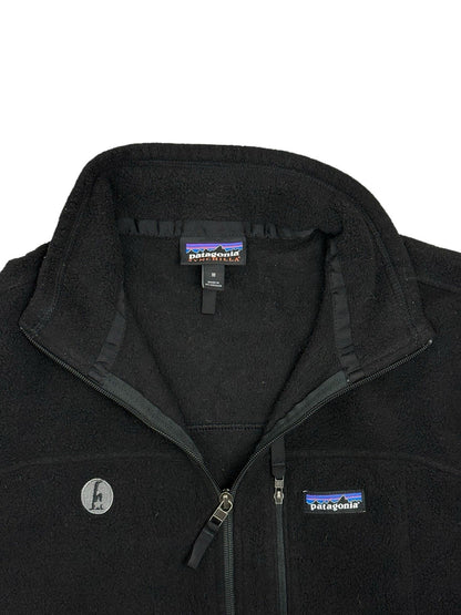 Patagonia Black Synchilla Zip Fleece Jacket Medium