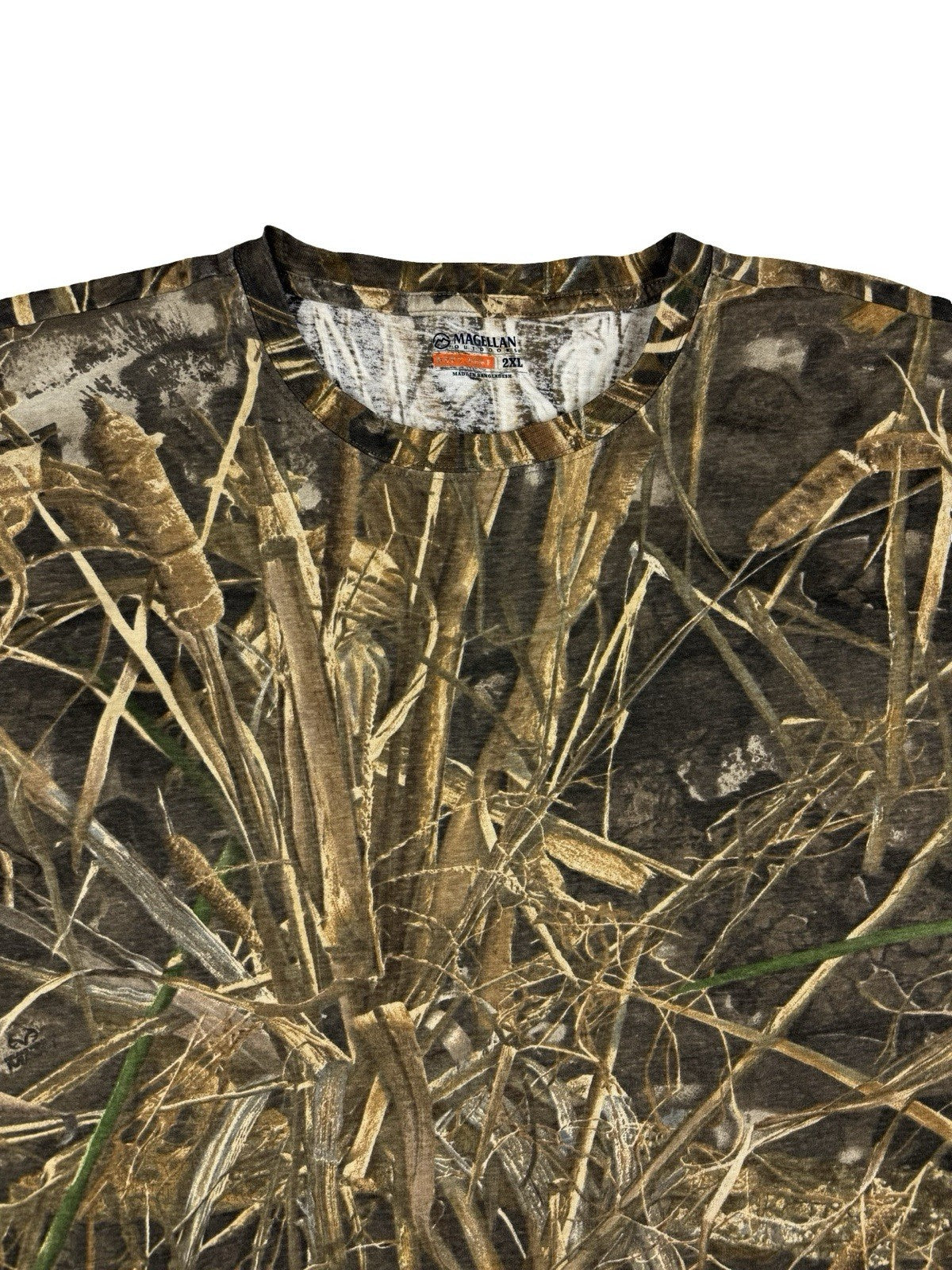 Magellan Outdoors Brown Realtree Camo Top 2XL