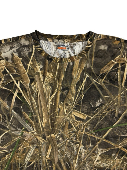 Magellan Outdoors Brown Realtree Camo Top 2XL