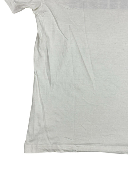 Puma Retro White Printed Top Medium