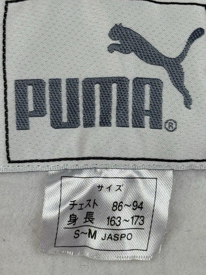 Puma Retro Japanese Line Red Striped Zip Y2K Track Jacket Small
