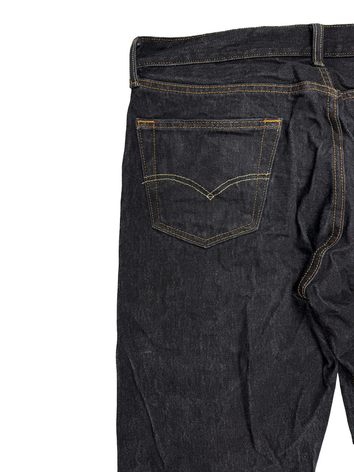 Levi's 501 Dark Blue Denim Jeans 36W 32L