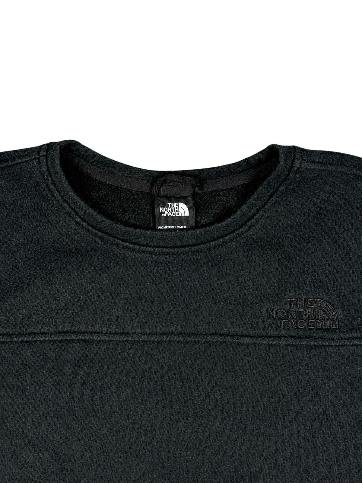 The North Face Black Cotton Blend Jumper Large