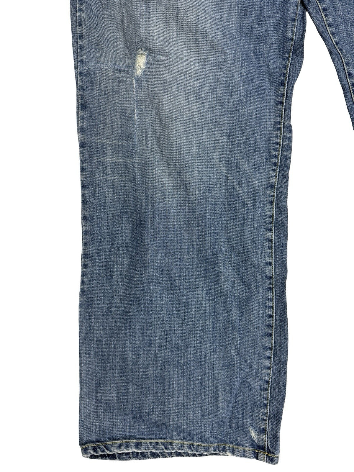 Guess Retro Y2K Distressed Denim Relaxed Fit Jeans 44W 32L