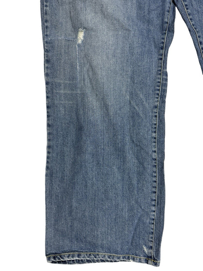 Guess Retro Y2K Distressed Denim Relaxed Fit Jeans 44W 32L