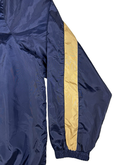 MLB Milwaukee Brewers Blue Pullover Windbreaker Jumper Jacket 2XL