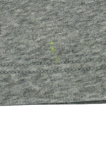 Puma Grey Tape Logo Cotton Blend Shorts Small