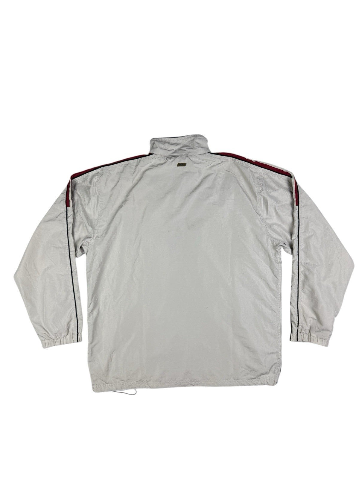 Umbro Retro Grey Y2K Lined Zip Track Jacket XL