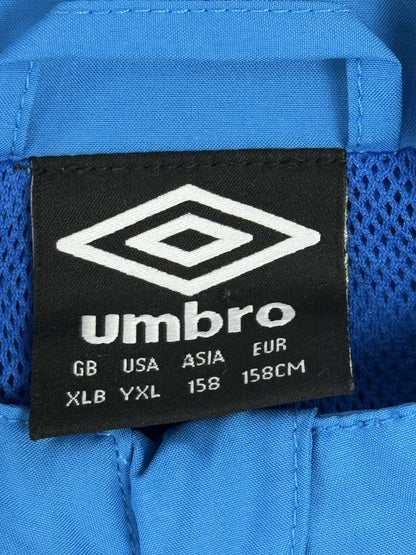Umbro Blue Two Tone Zip Track Jacket Youth XL