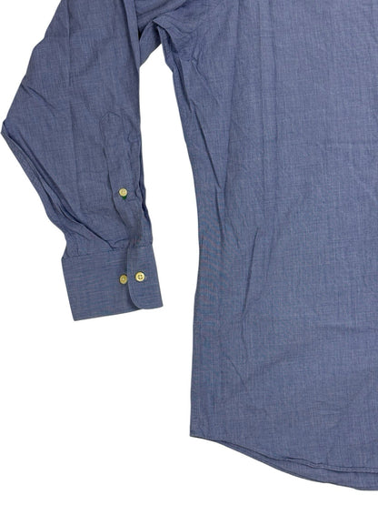 Tommy Hilfiger Blue Collared Shirt XL 17.5" Collar