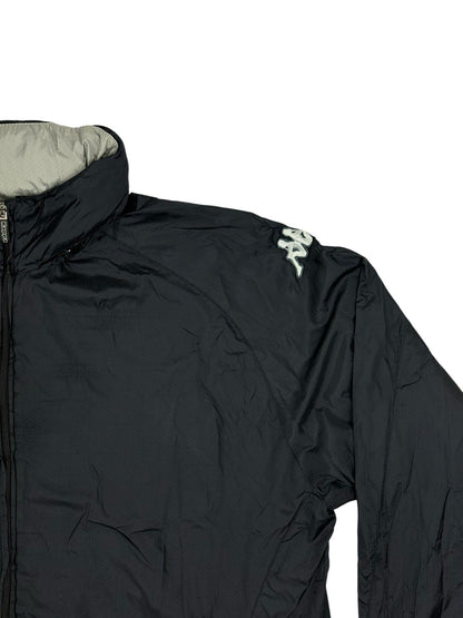 Kappa Black Retro Zip Jacket XXL