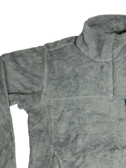 Patagonia Grey Snap Fleece Jumper Medium