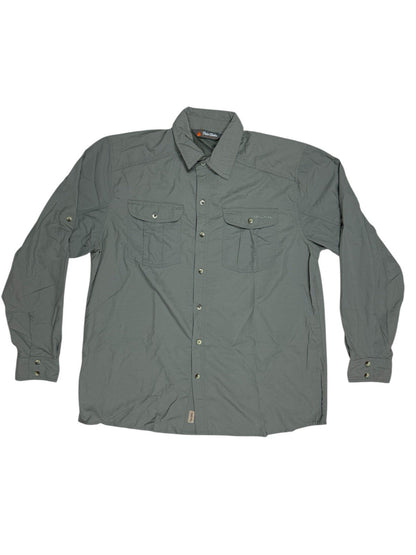Peter Storm Green Nylon Shirt Large