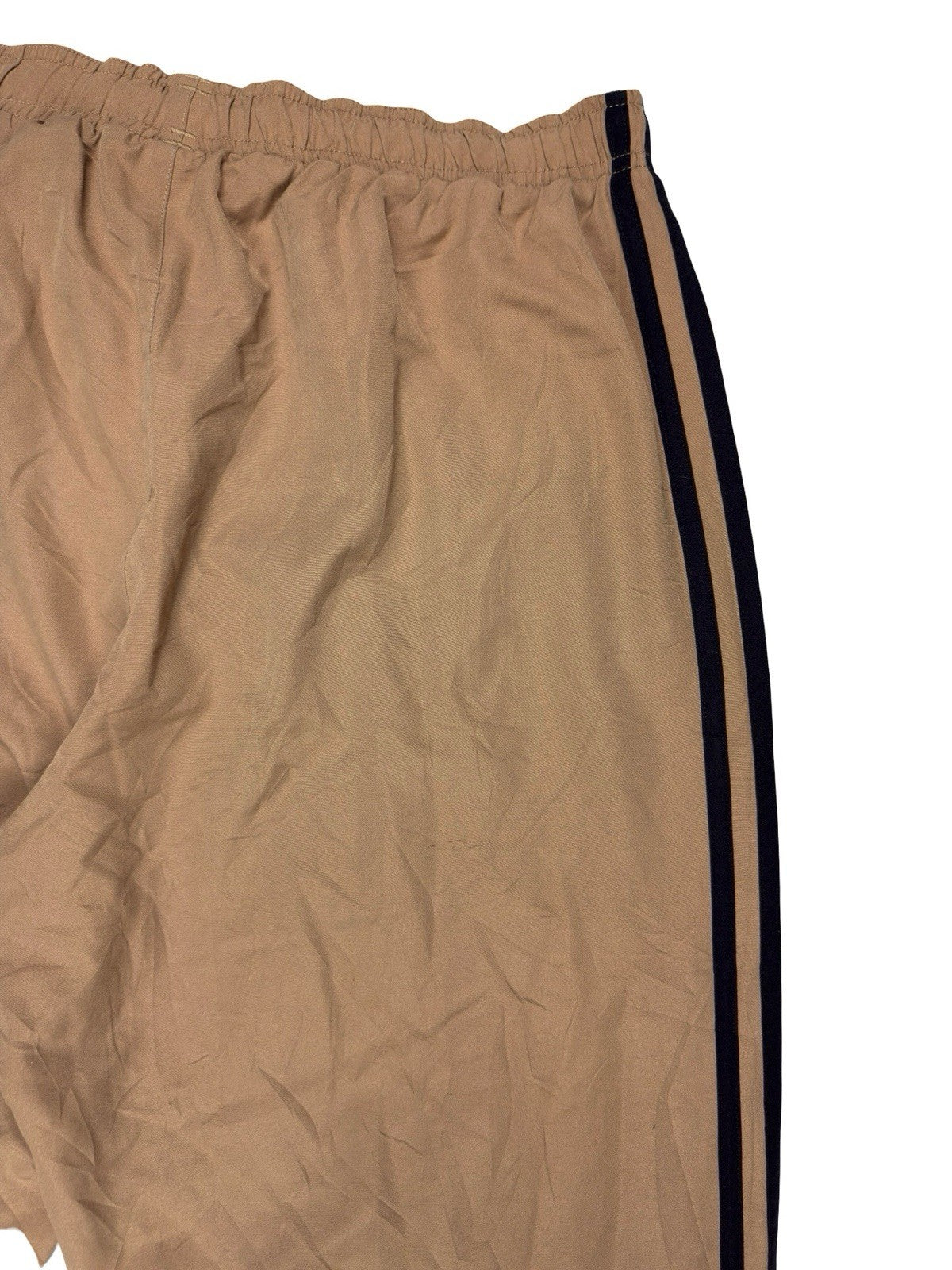 Adidas Retro Beige Lined Track Pant Trousers Medium (34W)