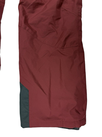 Columbia Burgundy Ride On Omni Tech Waterproof Snow Winter Trousers Large Reg