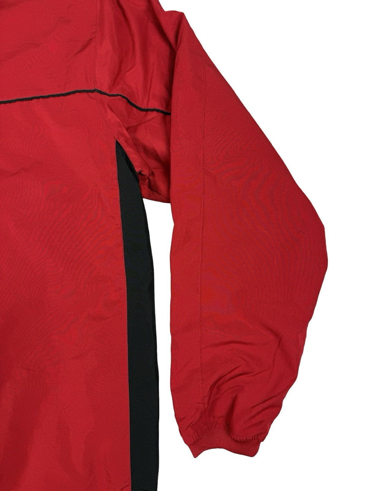 Starter Retro Red Pullover V-Neck Jumper Windbreaker Large