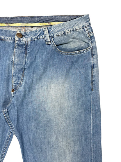 Marlboro Classics Retro Blue Denim Jeans 38W 34L