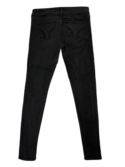 Hollister Black Denim Skinny Jeans 28W 33L