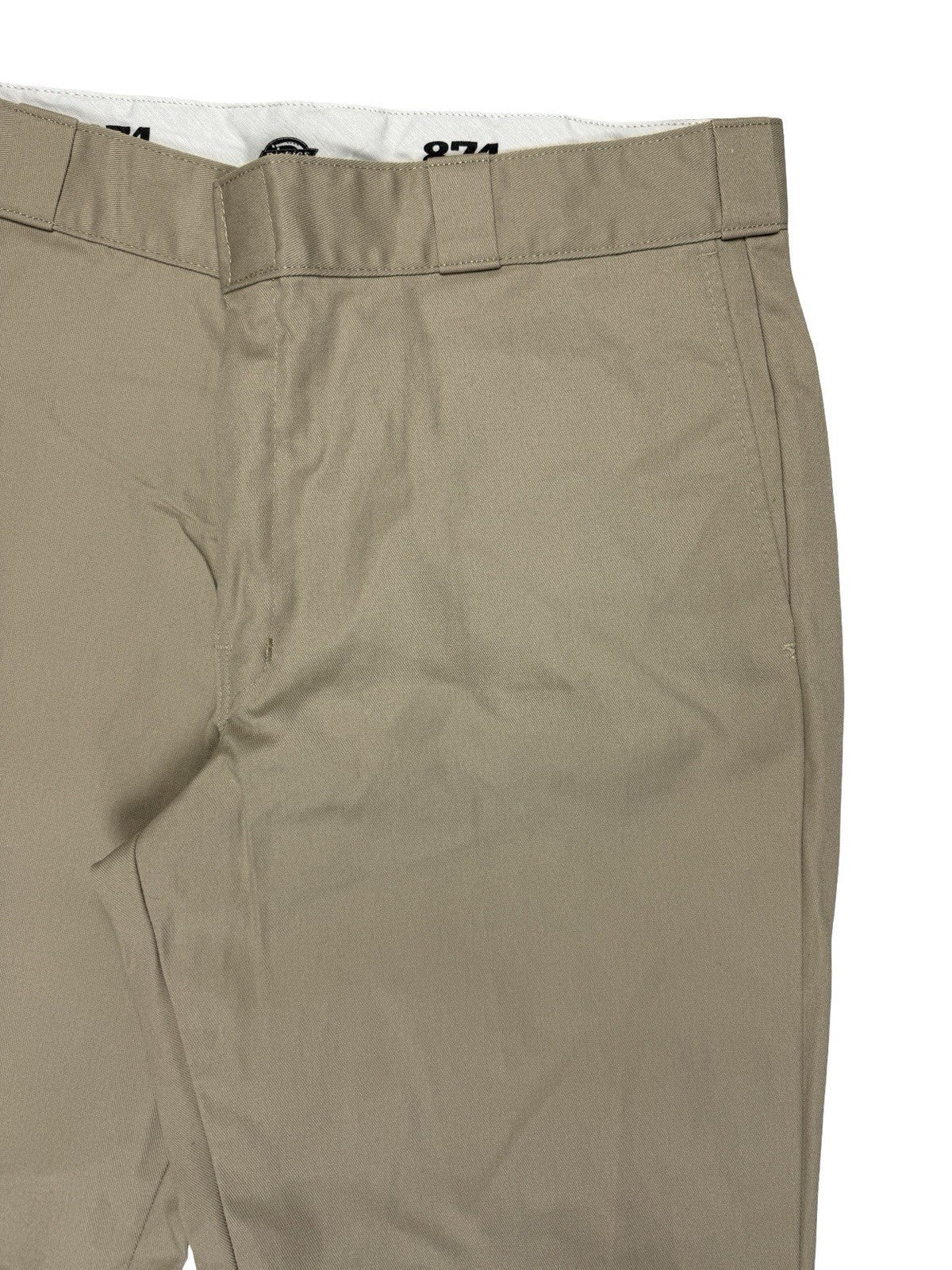Dickies 874 Original Fit Beige Chino Trousers 36W 30L