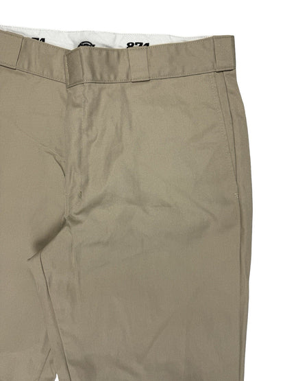 Dickies 874 Original Fit Beige Chino Trousers 36W 30L