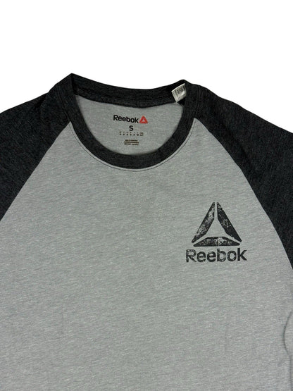 Reebok Grey 3/4 Long Sleeve Top Small