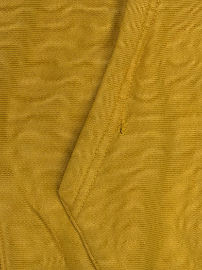 Champion Yellow Reverse Weave Heavyweight Hoodie Medium