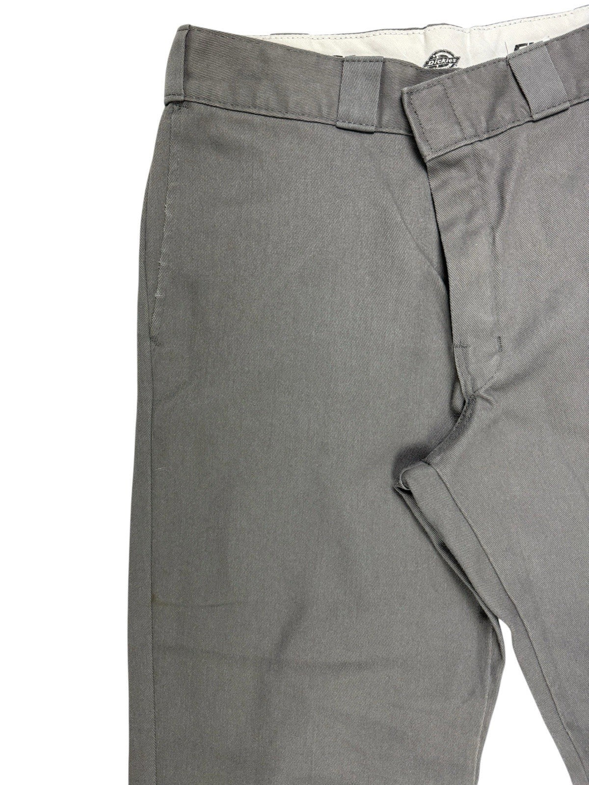 Dickies 874 Flex Original Fit Grey Chino Work Trousers 34W 30L