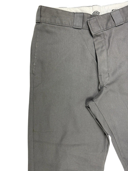 Dickies 874 Flex Original Fit Grey Chino Work Trousers 34W 30L