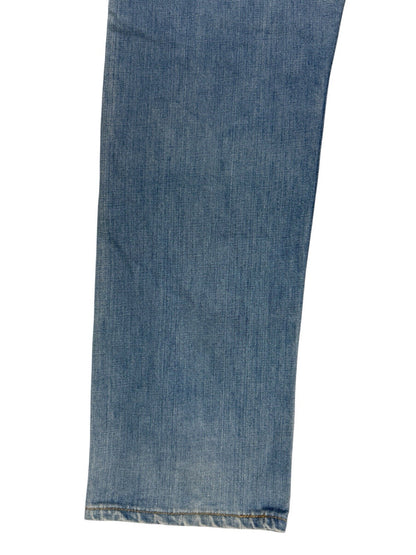 Levi's 501 Light Blue Straight Leg Denim Jeans 32W 32L