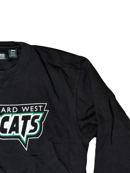 Big Cotton Black Millard West Wildcats USA High School Sports Jumper Medium