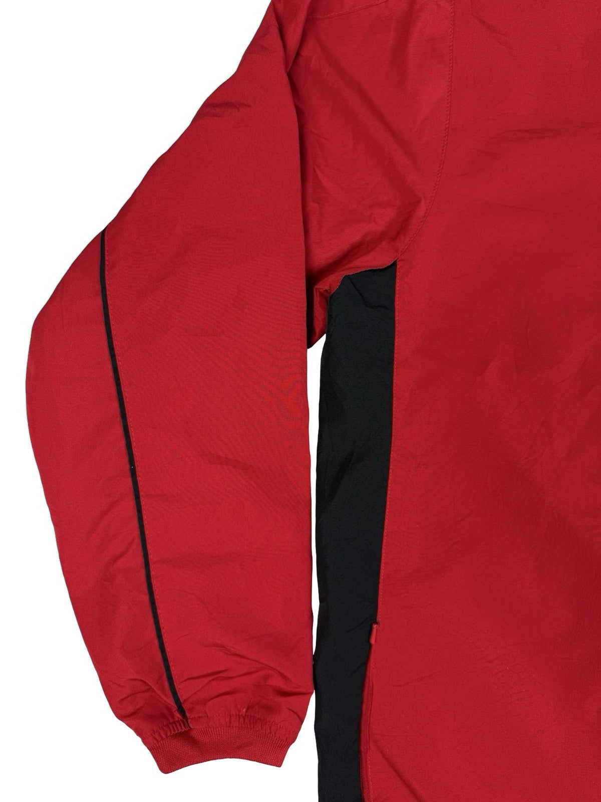 Starter Retro Red Pullover V-Neck Jumper Windbreaker Large