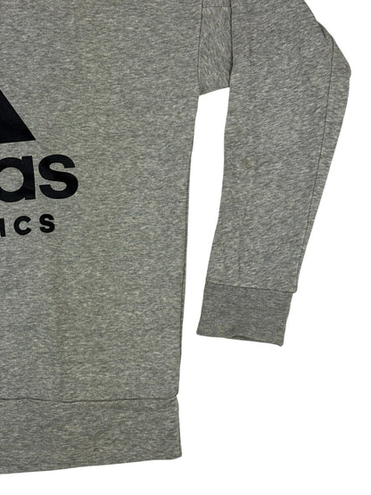 Adidas Grey Big Logo Jumper Medium