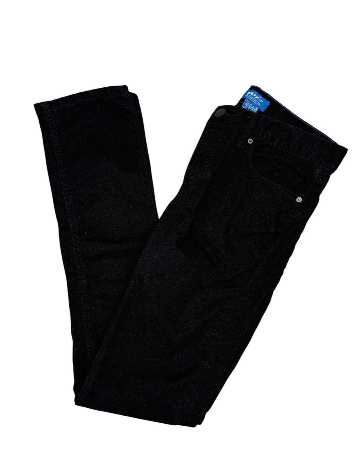 Adidas Black Denim Skinny Jeans 29W 34L