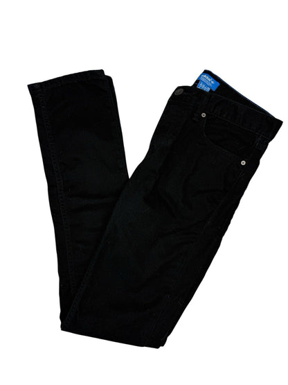 Adidas Black Denim Skinny Jeans 29W 34L