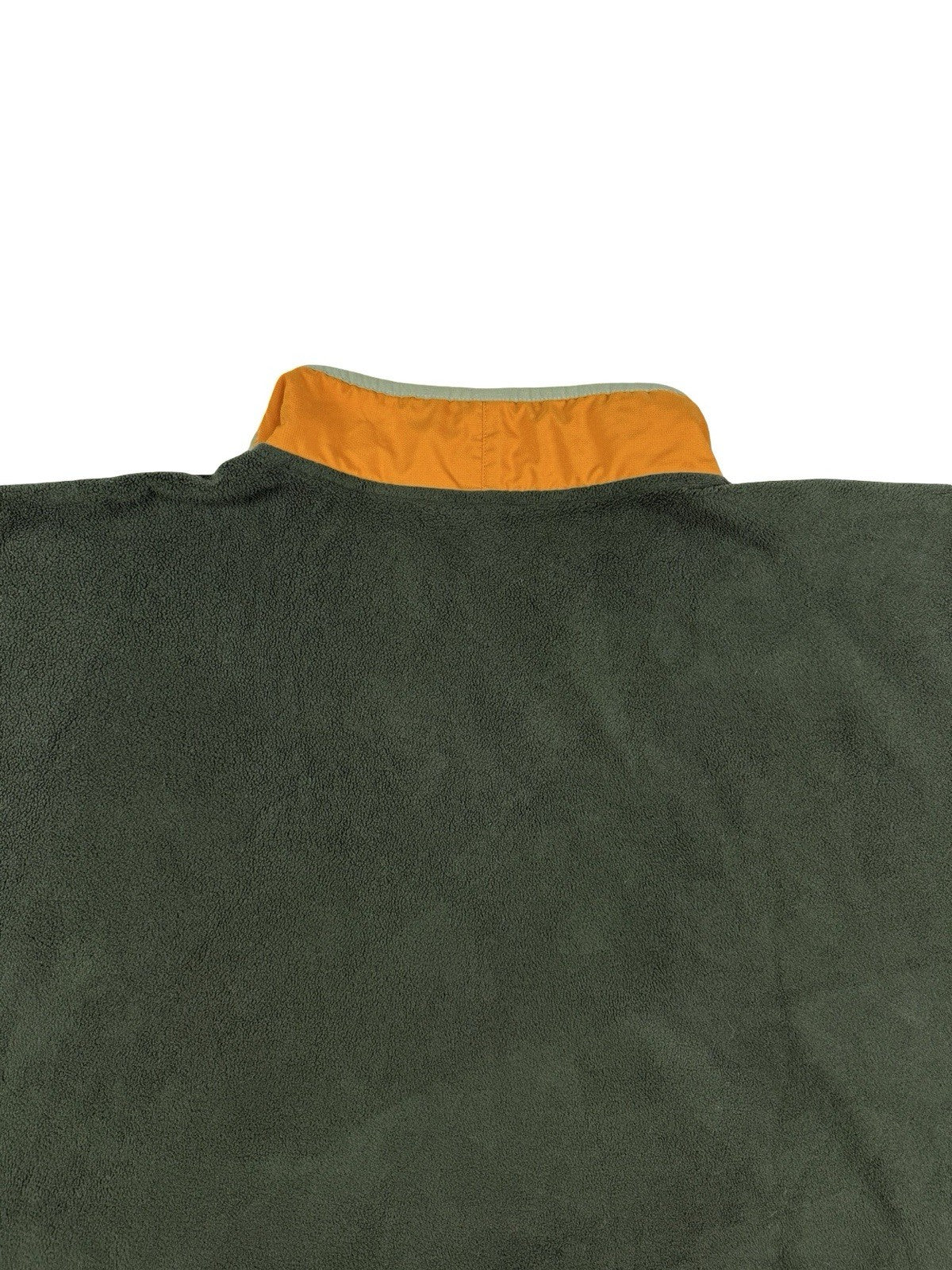 Columbia Green Colourblock Half Zip Outdoor Fleece Jumper 2XL