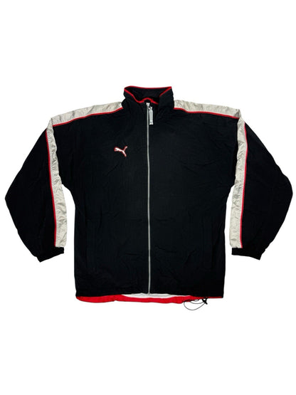 Puma Vintage Black Zip Track Jacket Medium
