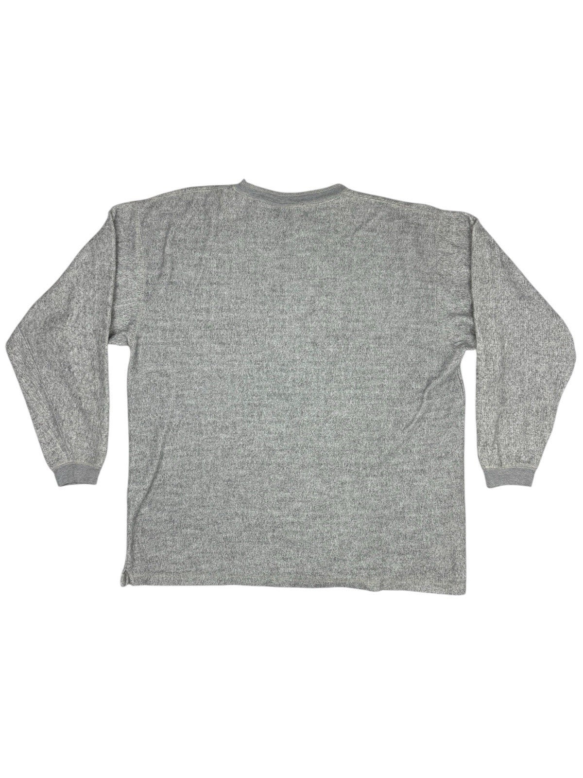 Pro Edge NFL Vintage Pittsburgh Steelers Grey Henley Jumper XL