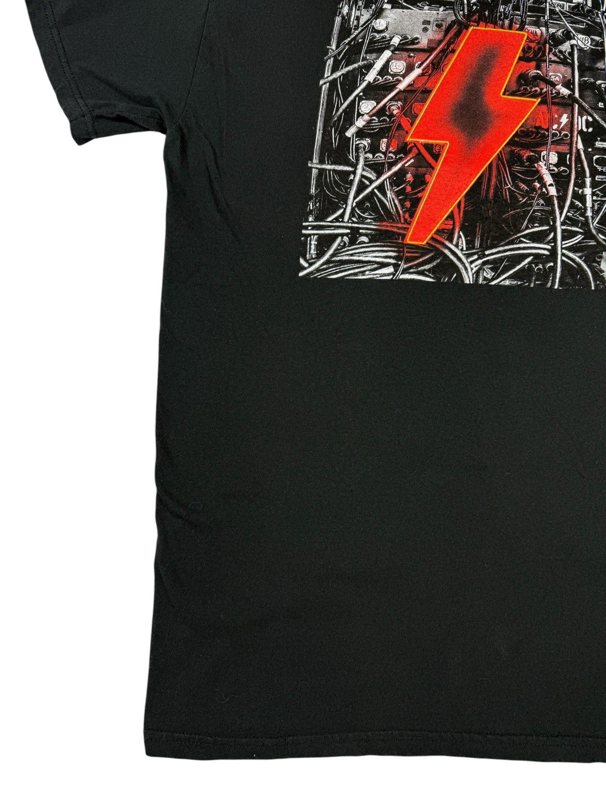AC/DC Black World Tour 2021 Printed Top Medium