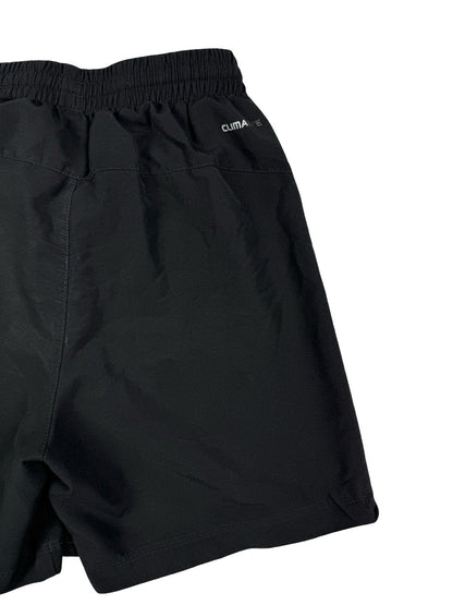 Adidas Black Climalite Polyester Mesh Lined Sport Shorts XS