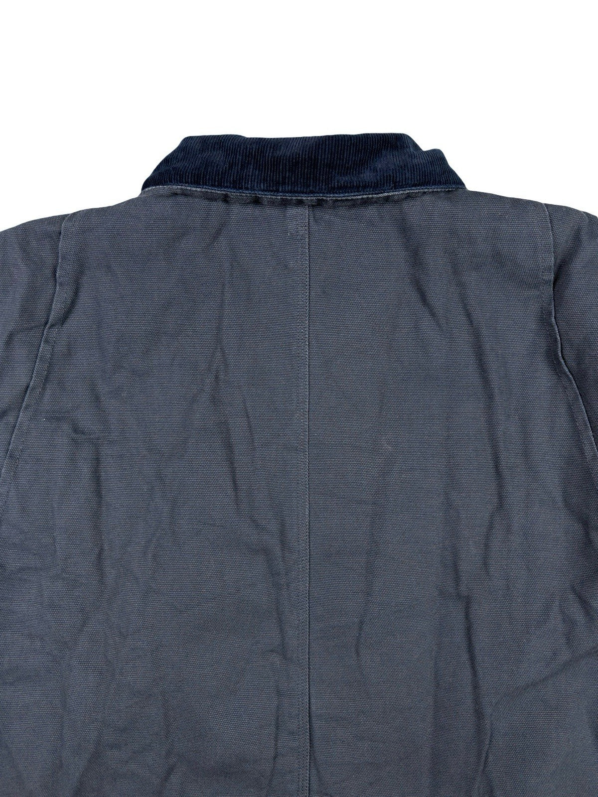 Tri-Mountain Retro Blue Insulated Zip Americana Work Jacket Large