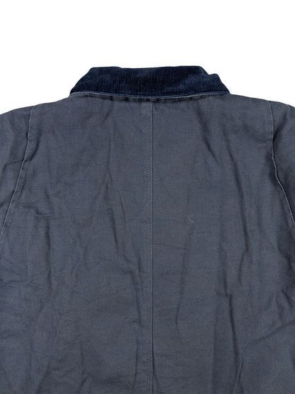 Tri-Mountain Retro Blue Insulated Zip Americana Work Jacket Large