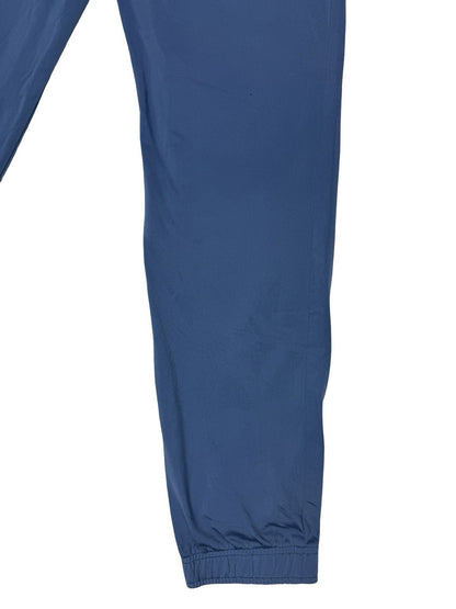 Puma Blue Polyester Activewear Tracksuit Bottoms Pant Trousers Medium