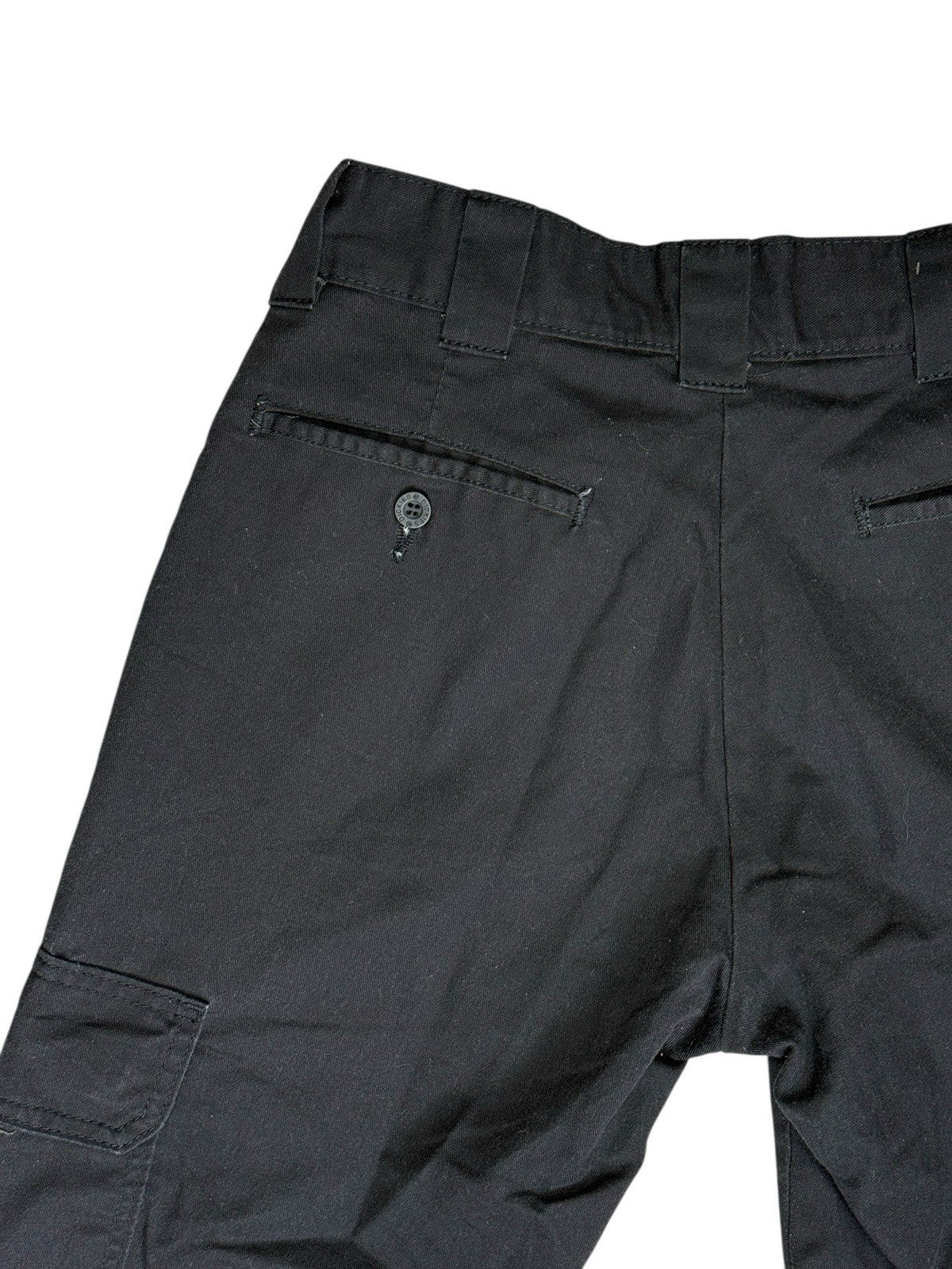Dickies Black Flex Regular Straight Chino Trousers 30W 32L