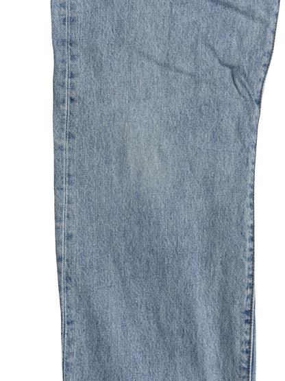Levi's 501 Blue Retro Straight Leg Denim Jeans 36W 34L