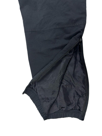 Adidas Vintage Black Mesh Lined Tracksuit Bottom Trousers Small