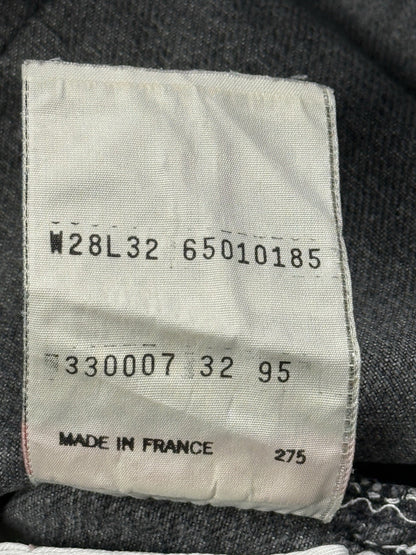 Levi's 501 Vintage Faded Black Straight Leg Denim Jeans 28W 32L