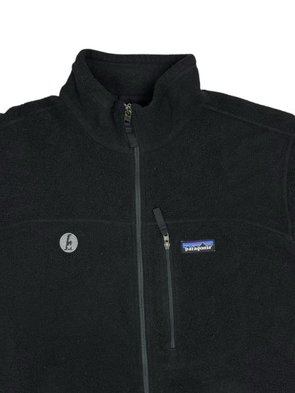 Patagonia Black Synchilla Zip Fleece Jacket Medium