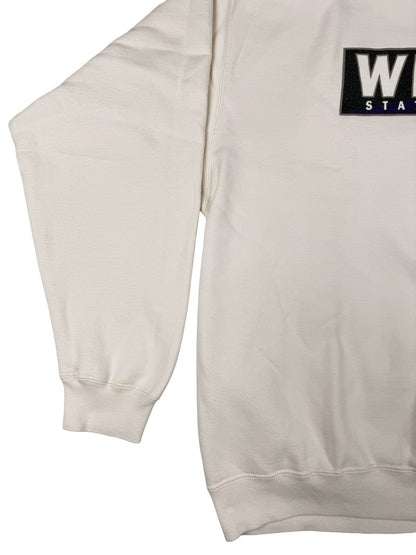 Gear for Sports Vtg 90s Cream Big Cotton Wichita State University Jumper Large